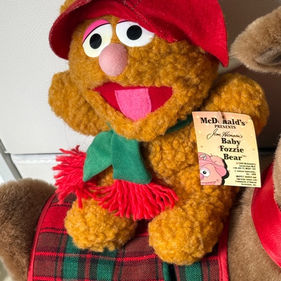 McDonald's Other - Vintage Jim Henson Muppet Baby Fozzie Bear.